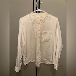 Xirena 100% Cotton Shirt with one pocket size XS